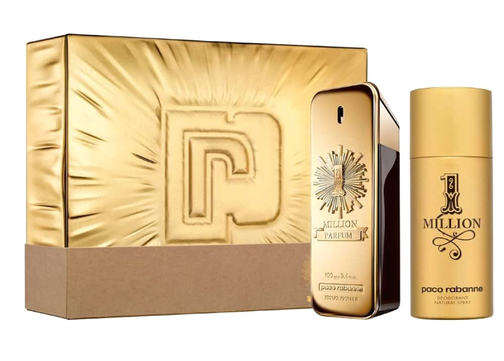Paco Rabanne 1 Million Parfum 100ml EDP Spray / 150ml Deodorant Spray